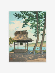 Izu Ito Shogetsuin Poster by Kawase Hasui, Kawase Hasui Print