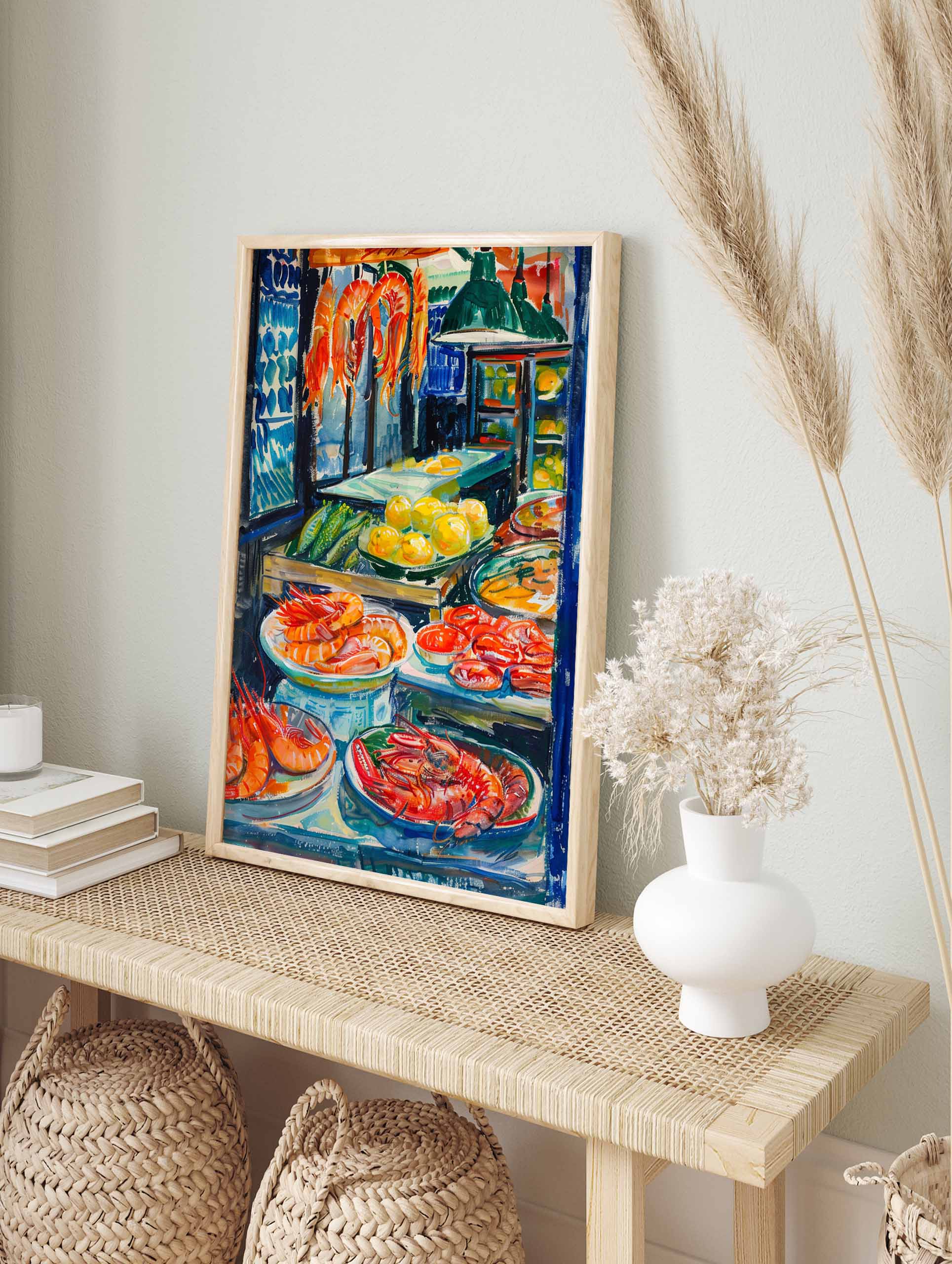 Seafood Market Poster