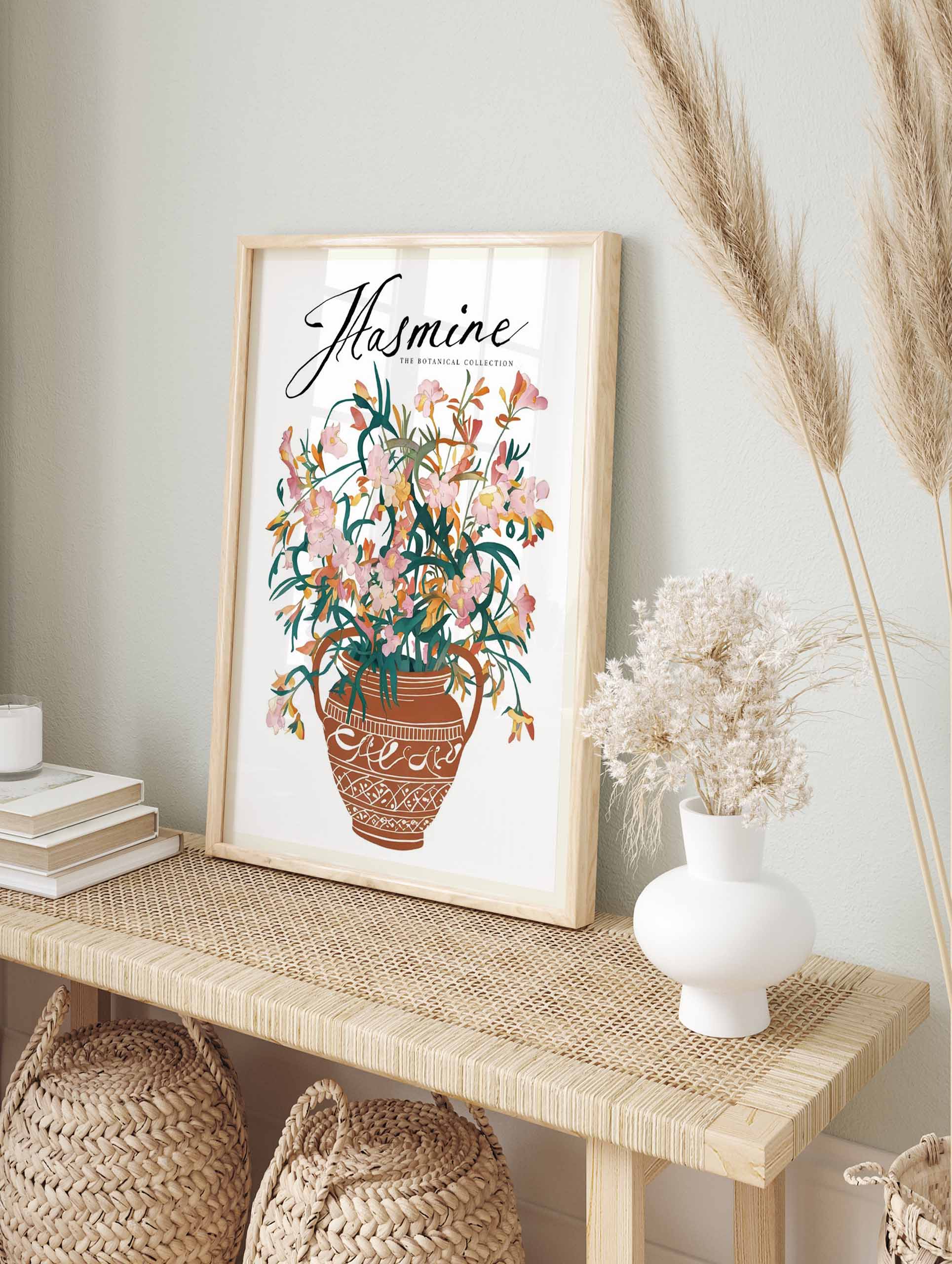 Jasmine Flower Poster