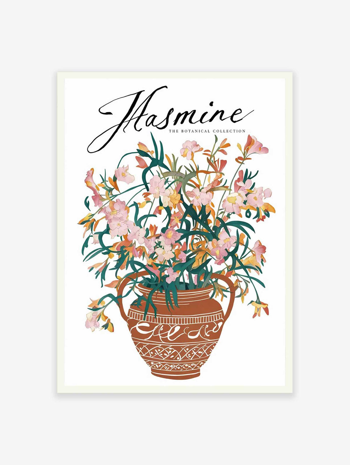 Jasmine Flower Poster