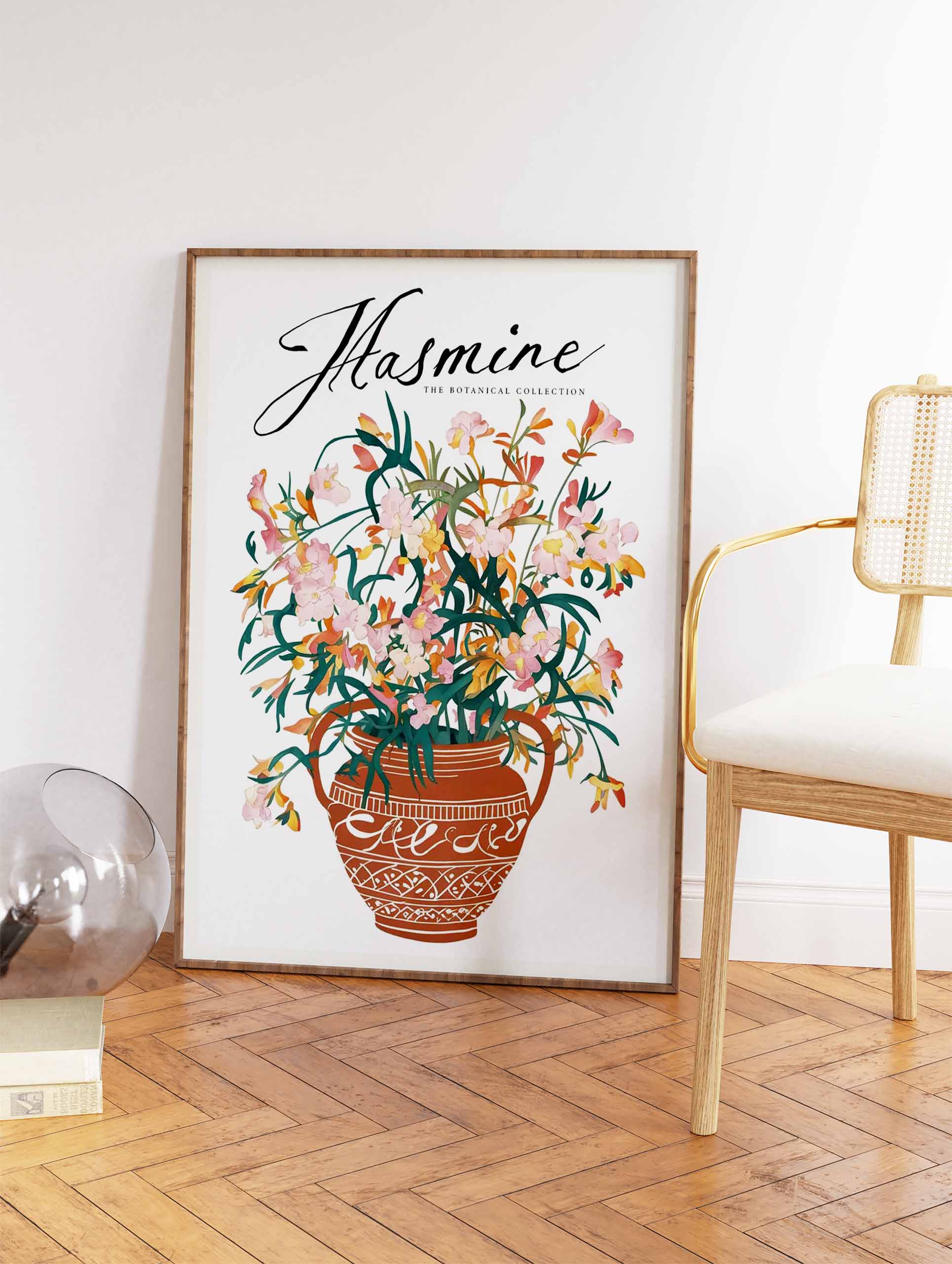 Jasmine Flower Poster