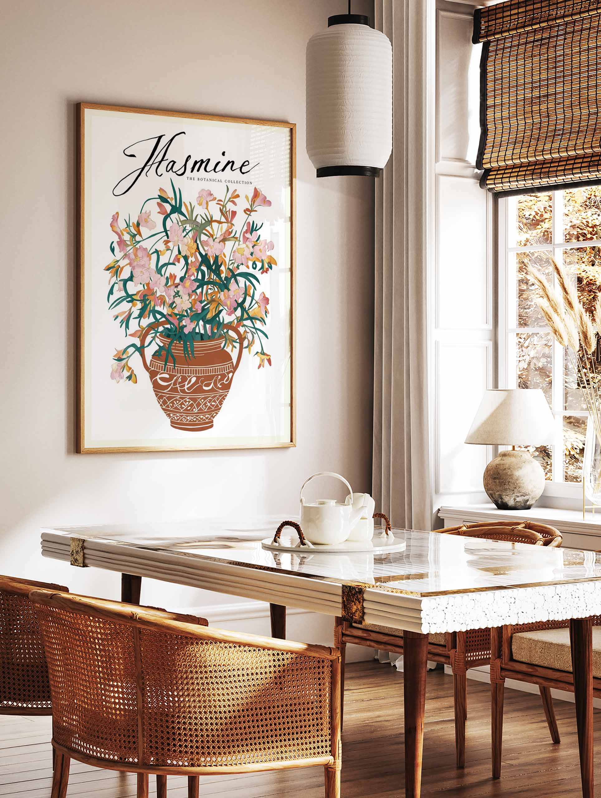 Jasmine Flower Poster