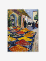 Indian Spice Market Poster