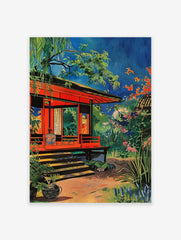 Japanese Tea House Poster