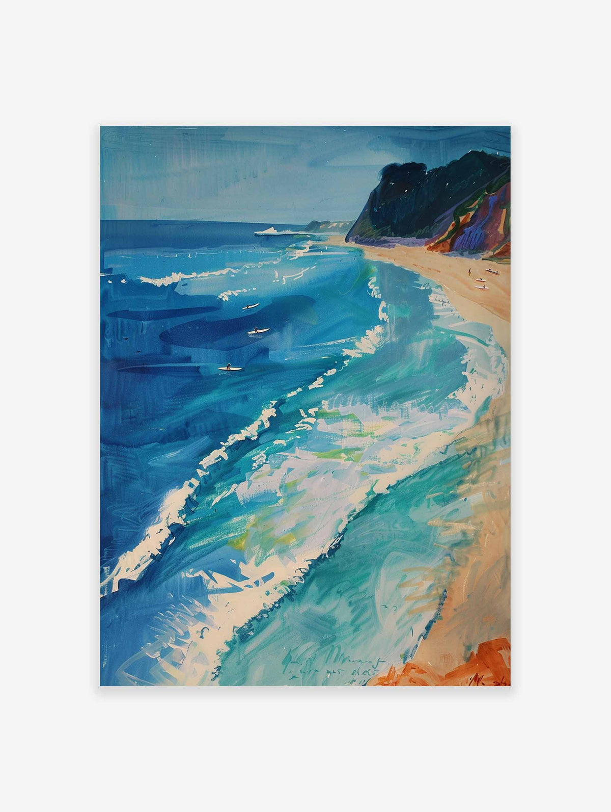 Beach Poster