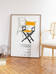 Bauhaus Directors Chair Poster, Bauhaus Print