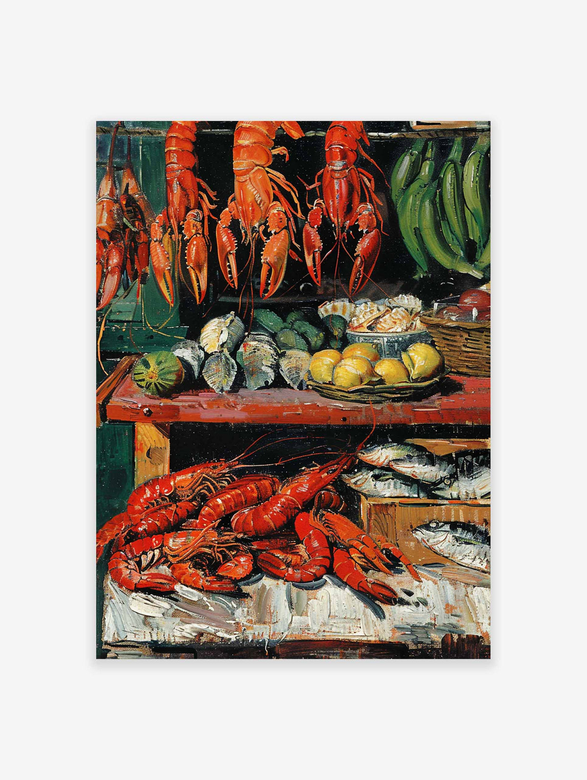 Seafood Market Poster