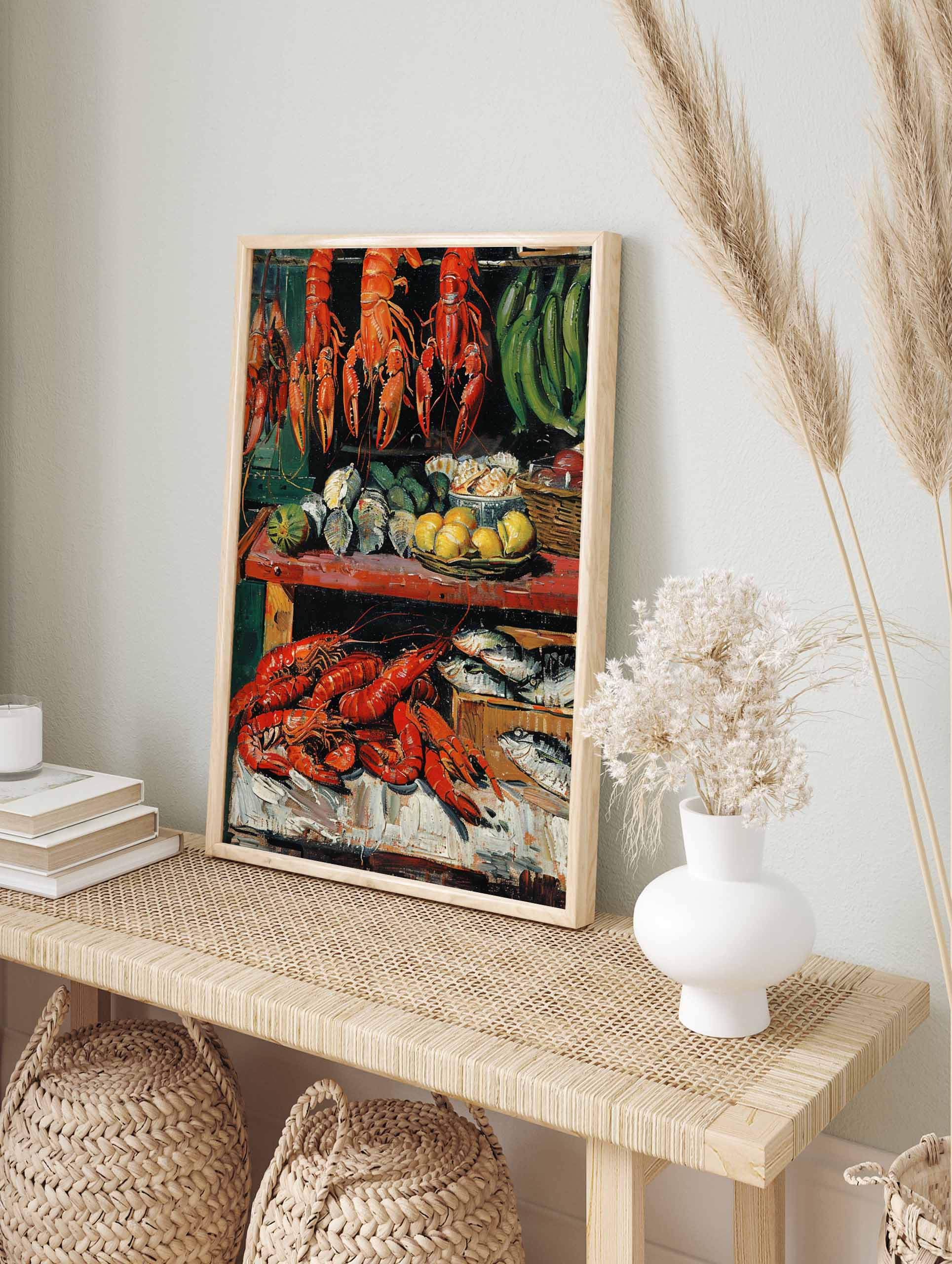 Seafood Market Poster