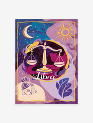 Libra Star Sign Poster