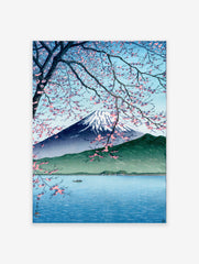 Mt. Fuji from Kishio Poster by Kawase Hasui, Kawase Hasui Print