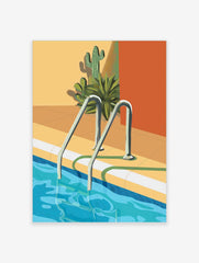 Swimming Pool Poster, Swimming Pool Print