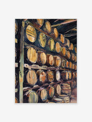 Wine Barrel Poster