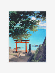 Lake Chuzenji Poster by Kawasi Hasui, Kawasi Hasui Print