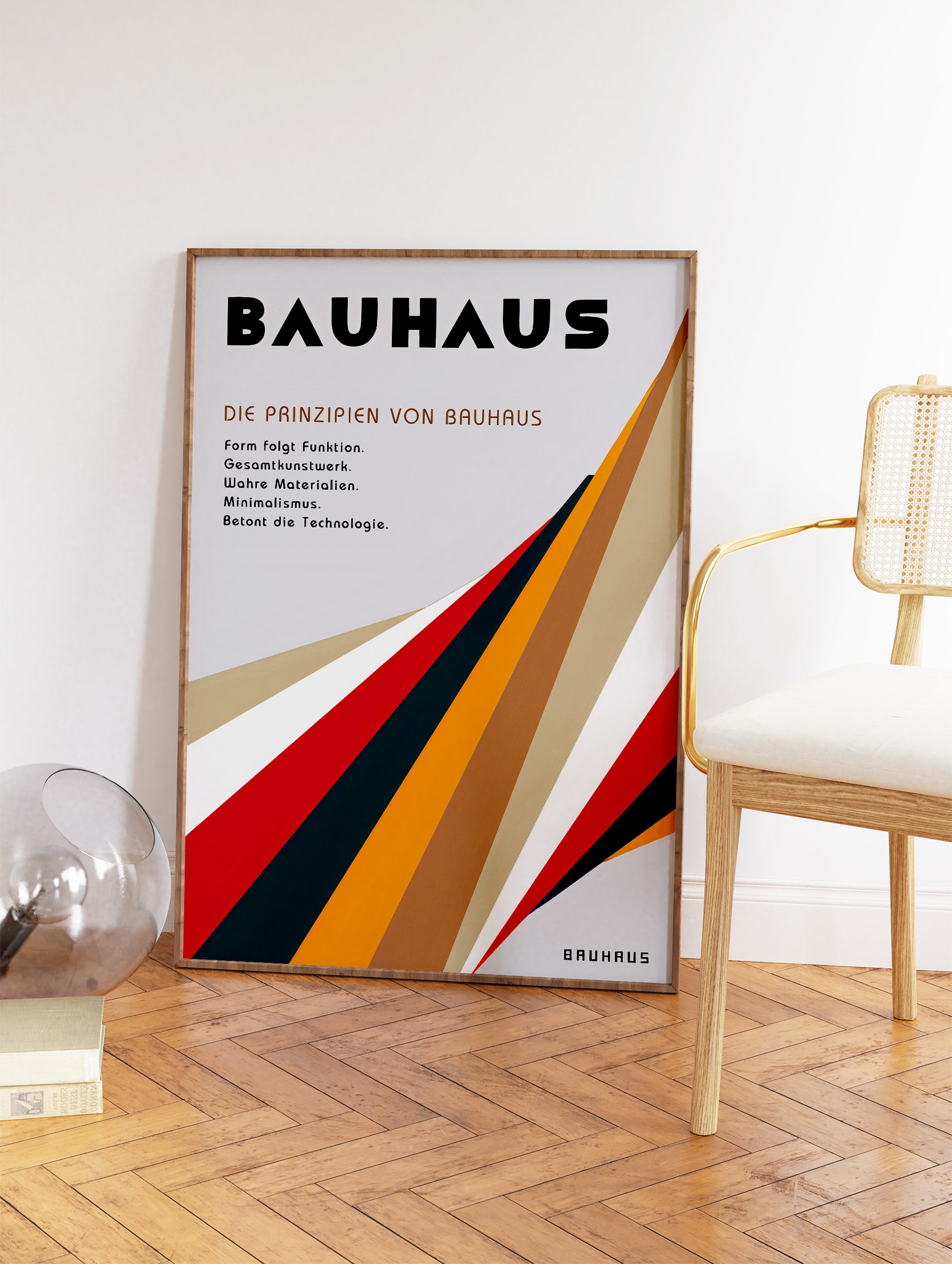 Bauhaus Exhibition Poster, Bauhaus Print