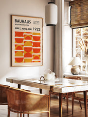 Bauhaus Exhibition Poster, Bauhaus Print