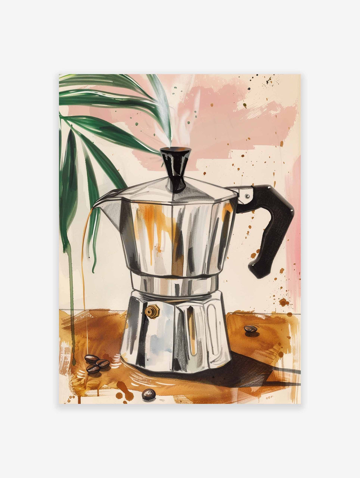 Moka Pot Poster