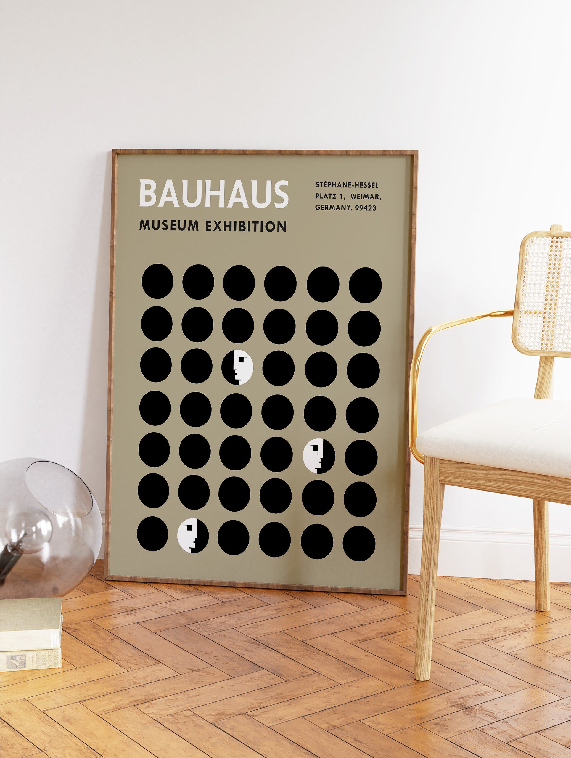 Bauhaus Exhibition Poster, Bauhaus Print