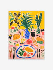 Food Table Poster