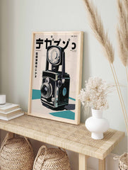 Vintage Camera Poster