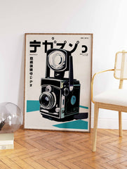 Vintage Camera Poster