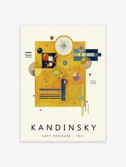 Soft Pressure Poster by Wassily Kandinsky, Wassily Kandinsky Print