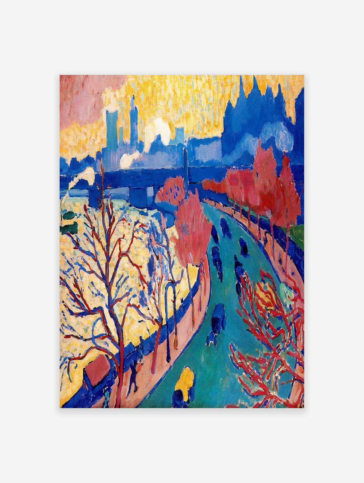 Charing Cross Bridge Poster by Andre Derain, Andre Derain Print