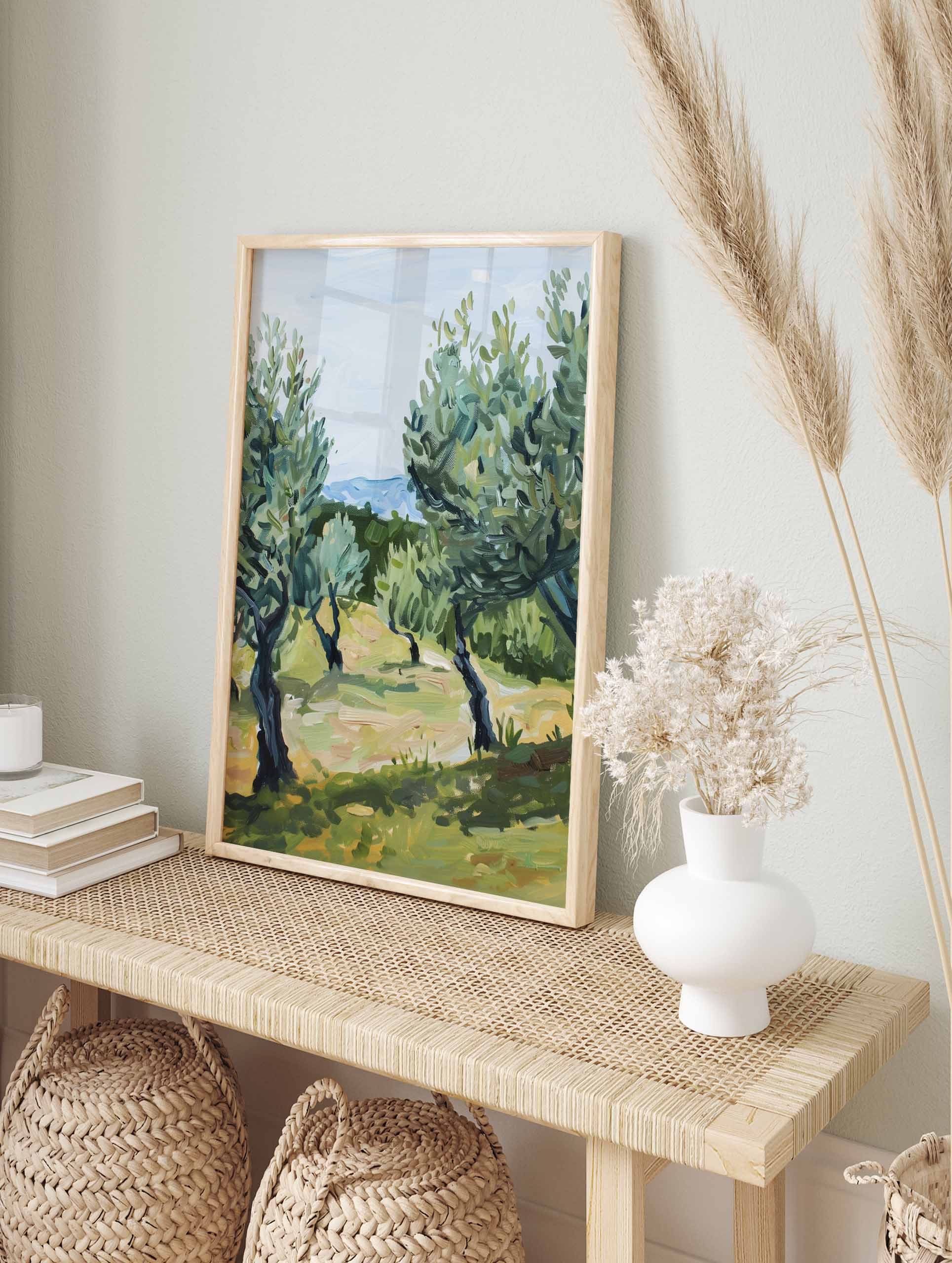 Olive Tree Poster