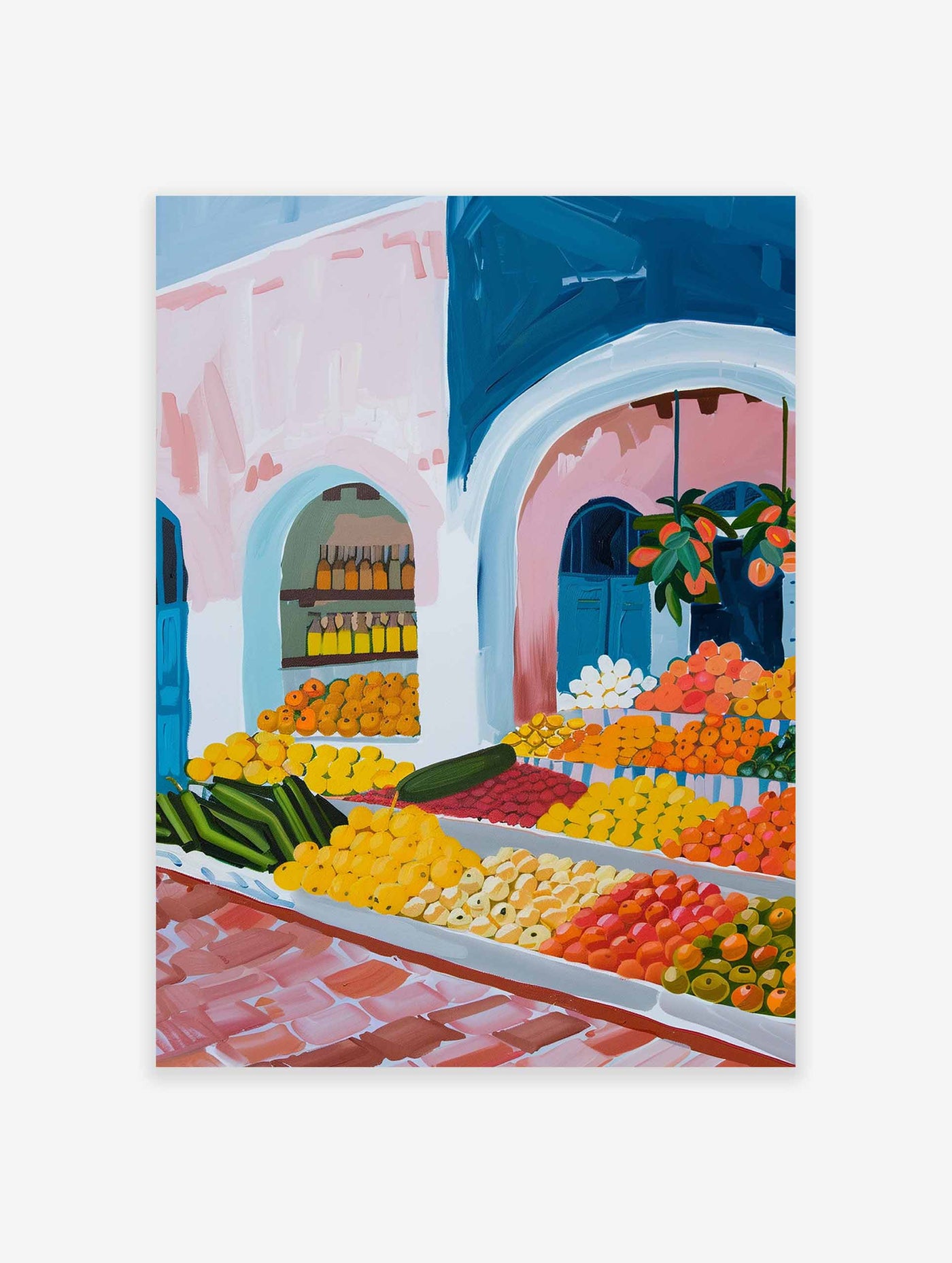 Fruit and Vegetable Market Poster