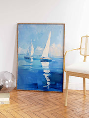 Sail Boats Poster