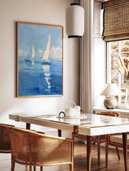 Sail Boats Poster