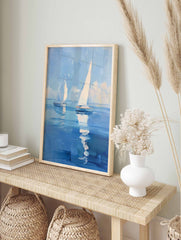 Sail Boats Poster