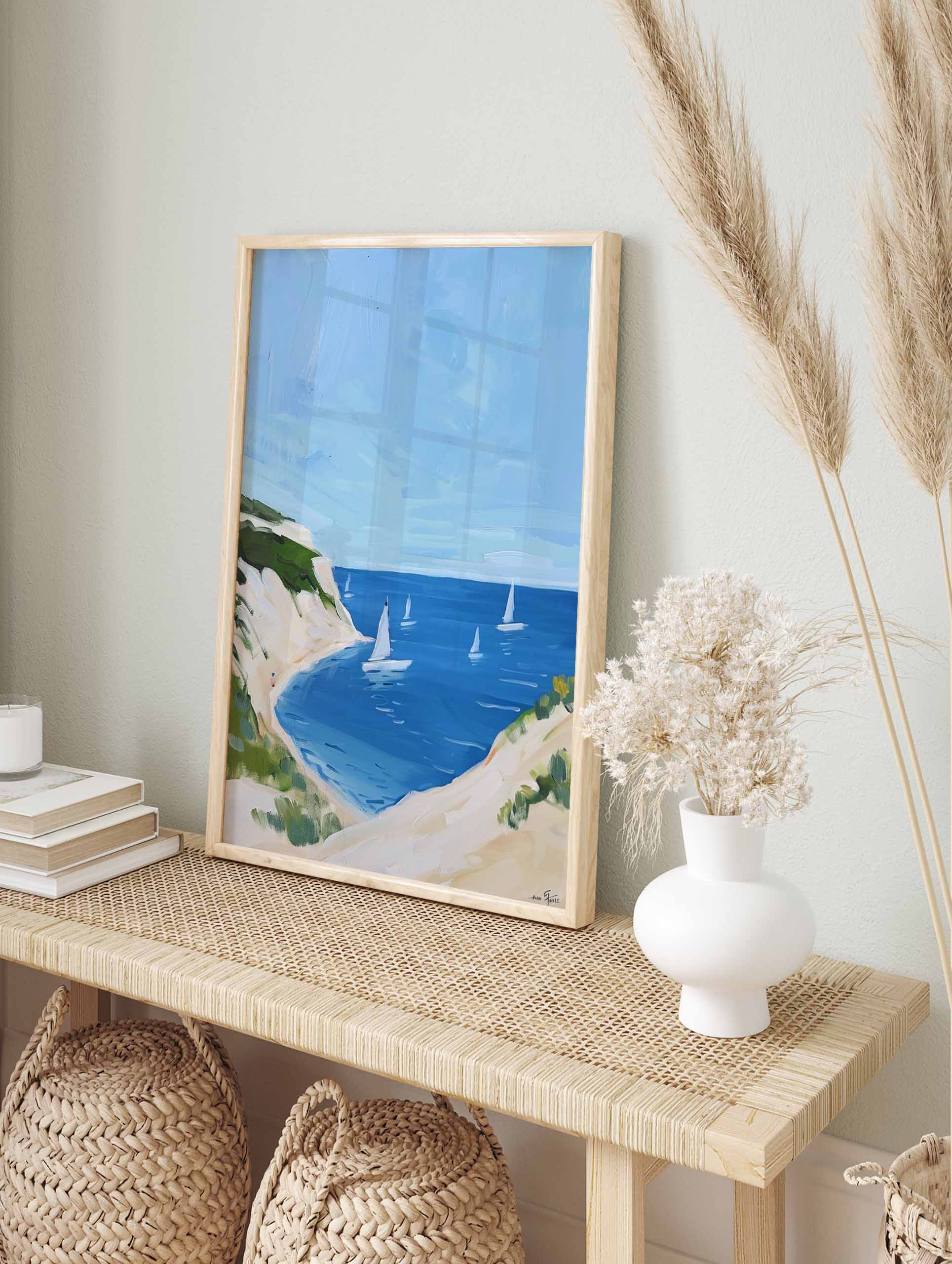 Sail Boats Poster