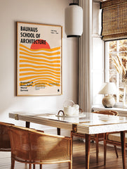 Bauhaus School of Architecture Poster, Bauhaus Exhibition Print