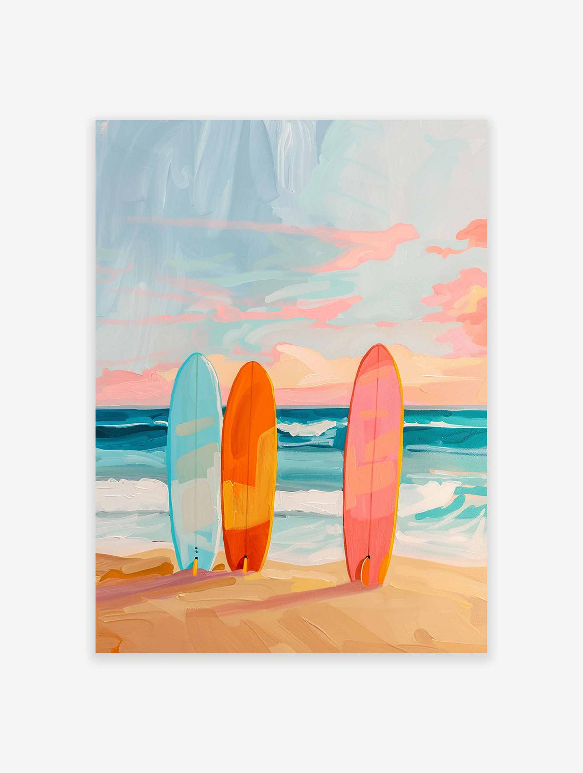 Surfboard Poster