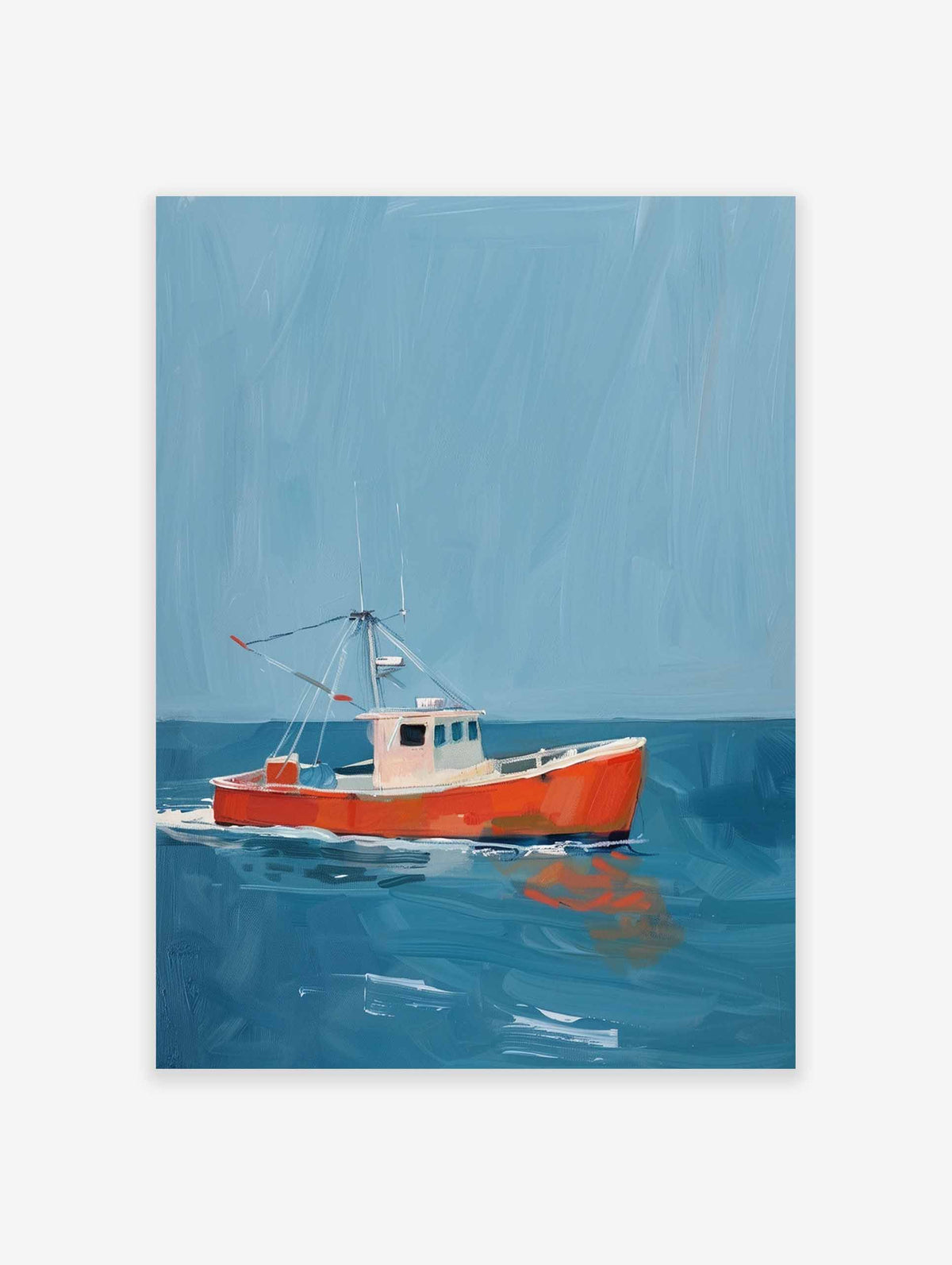 Fishing Boat Poster