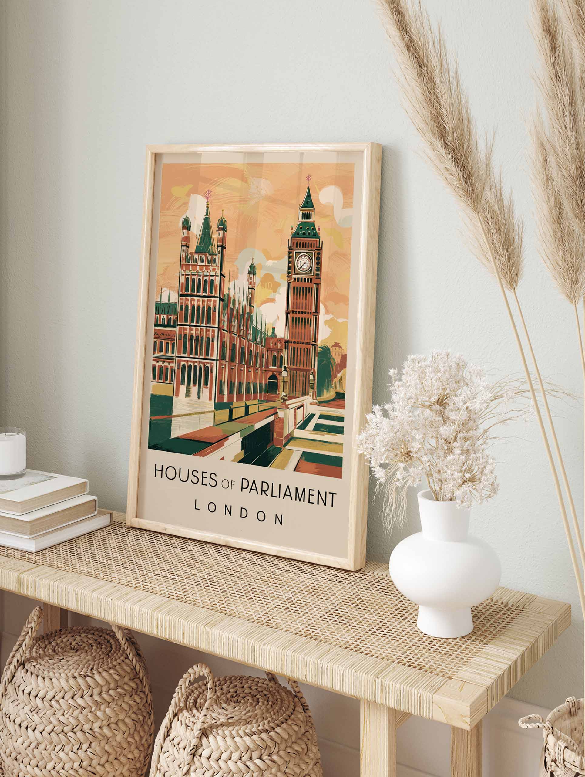 Houses of Parliament Poster