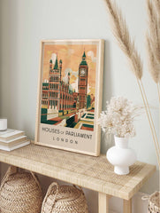 Houses of Parliament Poster