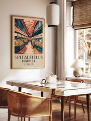 Spitalfields Market London Poster