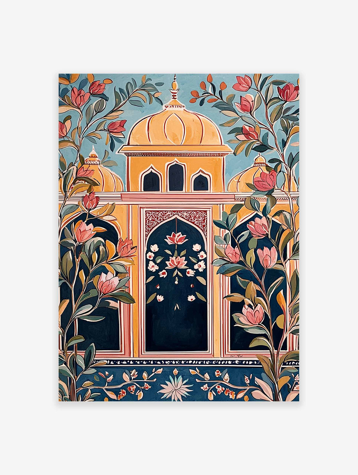 Indian Mosque Poster