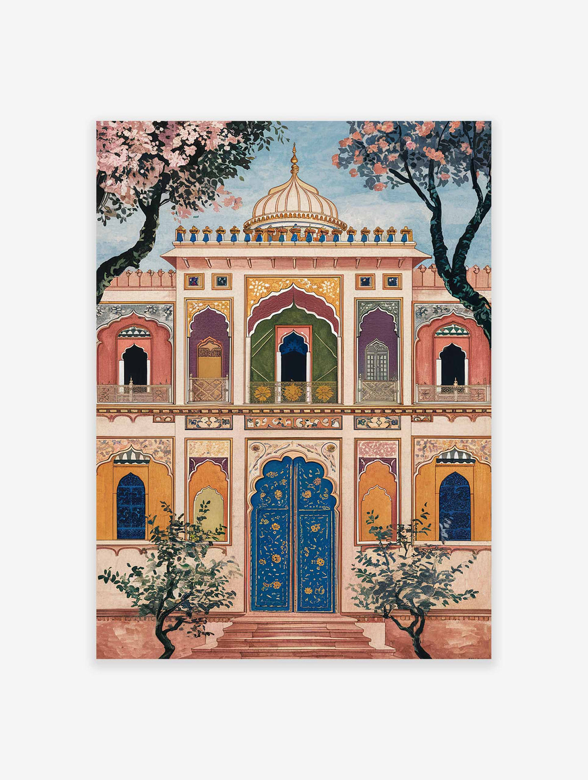 Indian Mosque Poster