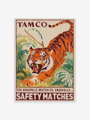 Tamco Tiger Matchbox Poster