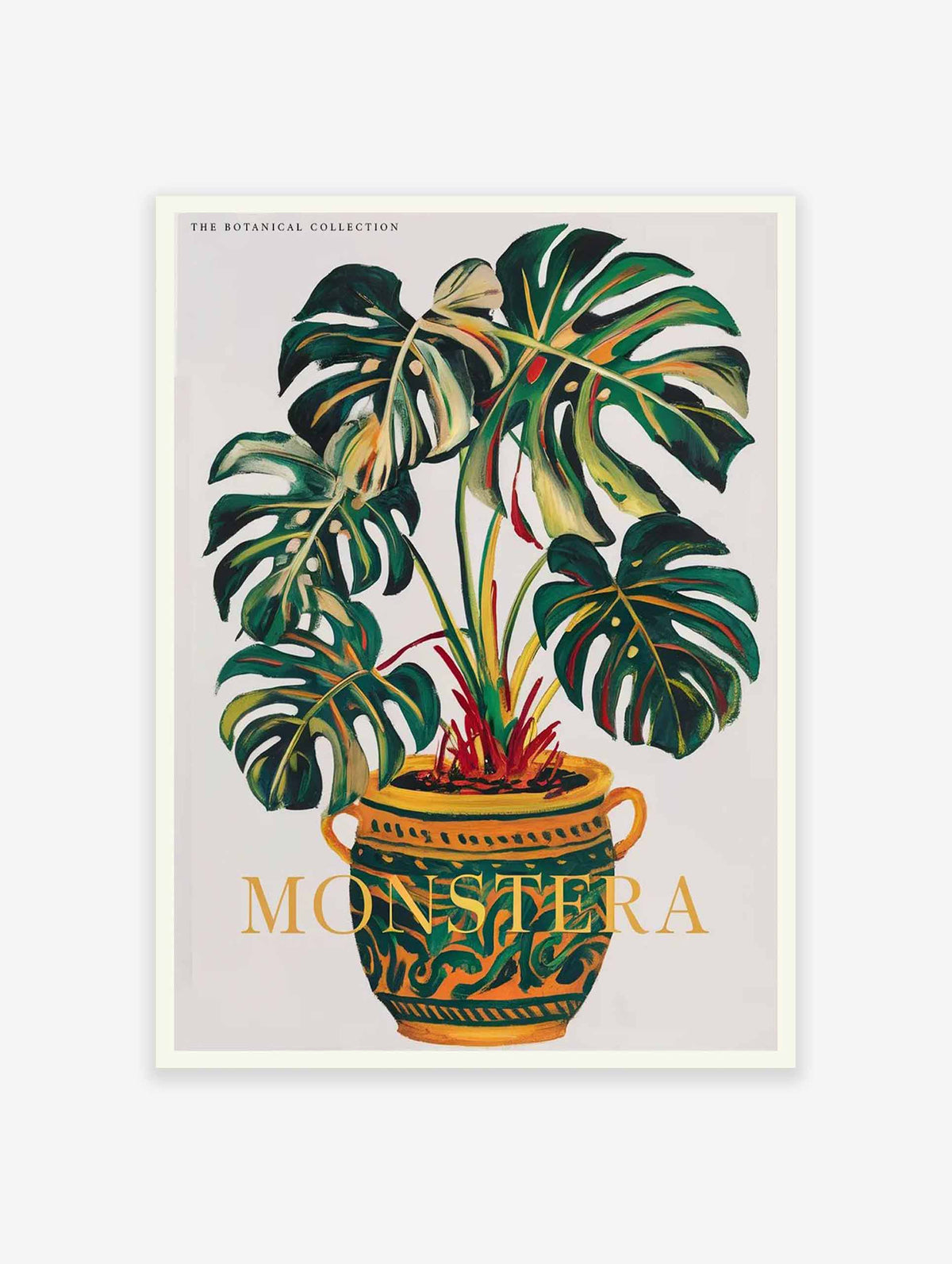 Monstera Plant Poster