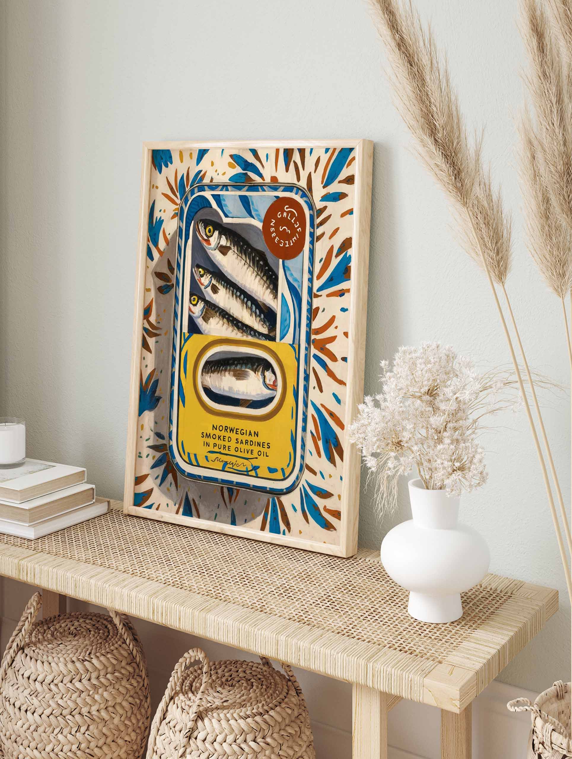 Smoked Sardines Poster