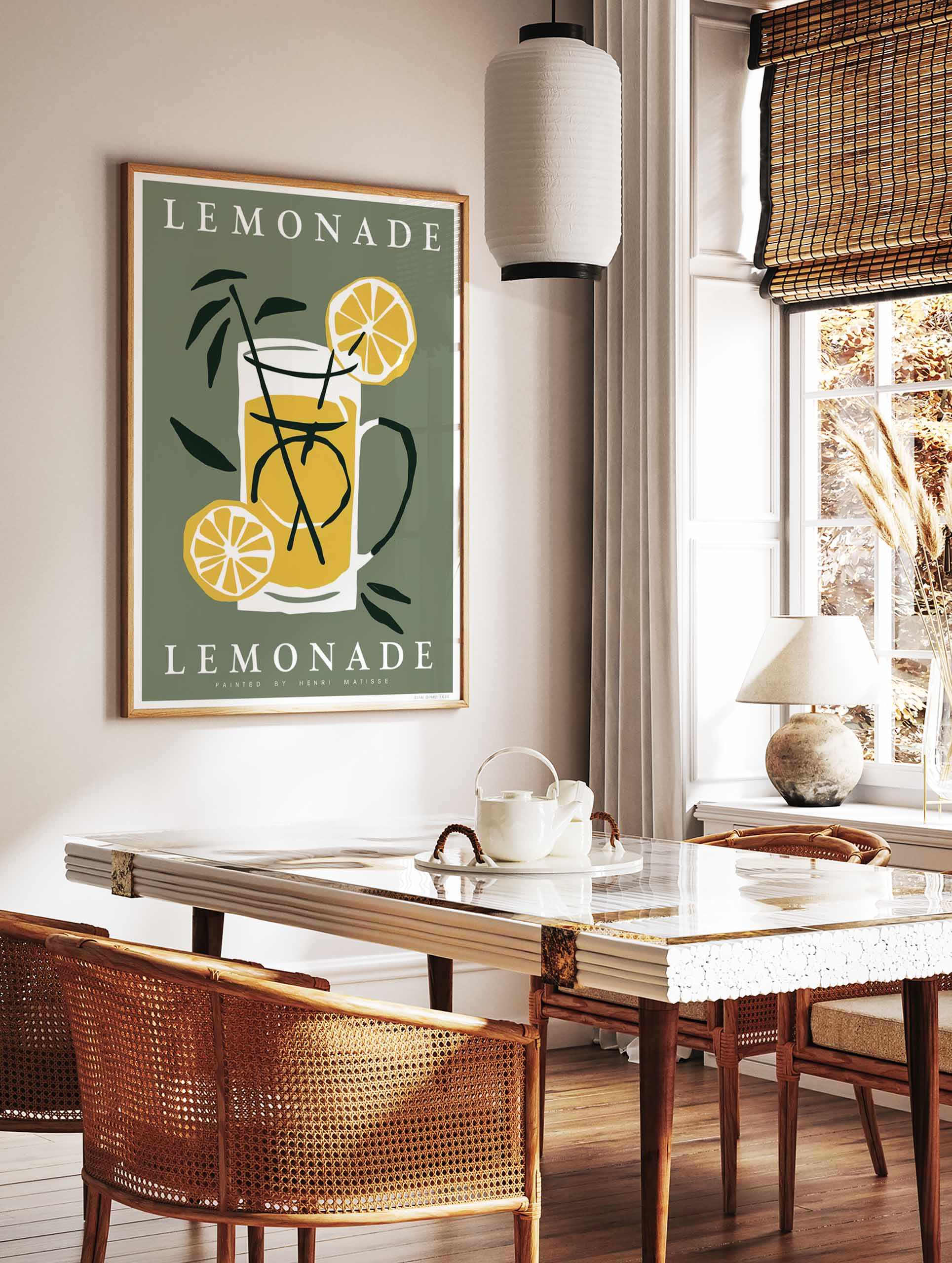 Lemonade Drink Poster