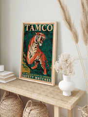 Tamco Tiger Matchbox Poster