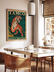 Tamco Tiger Matchbox Poster