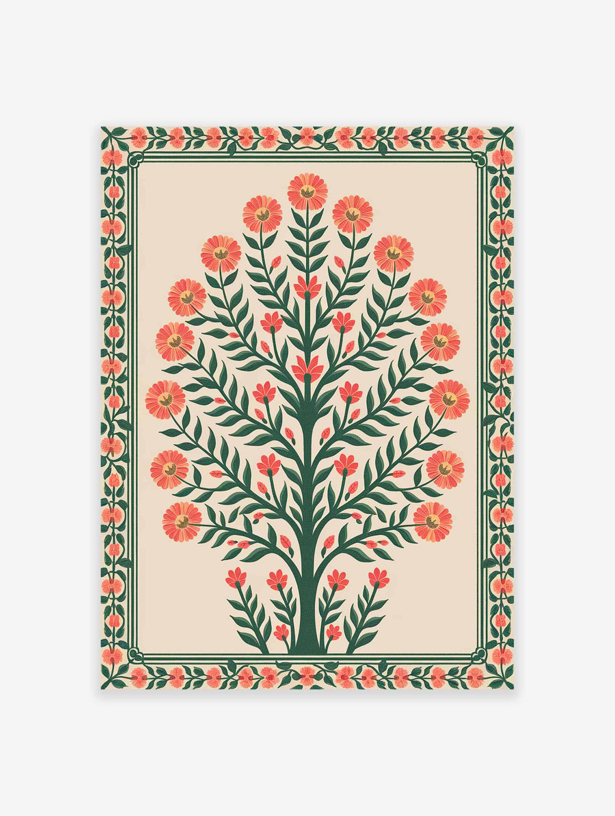 Indian Botanical Poster