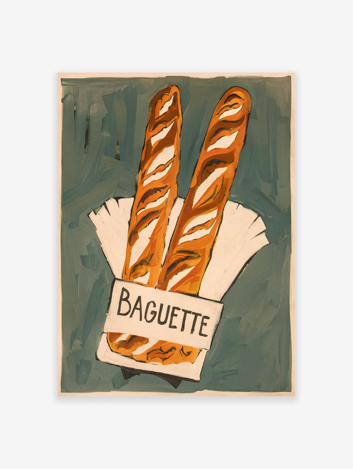 Baguette Food Poster