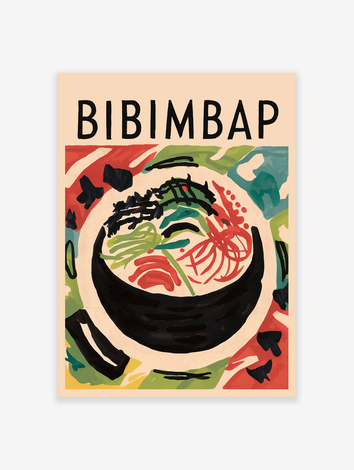 Korean Food Poster