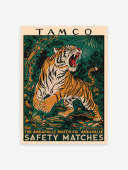 Tamco Tiger Matchbox Poster